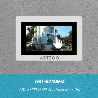ART-87109-D Artego SIP Apartman Monitör