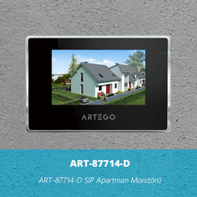 ART-87714-D Artego SIP Apartman Monitör