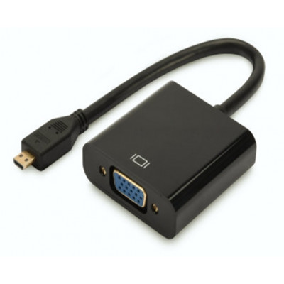 DIGITUS DA-70460 Micro HDMI to VGA Çevirici Derin Adaptör & Çevirici