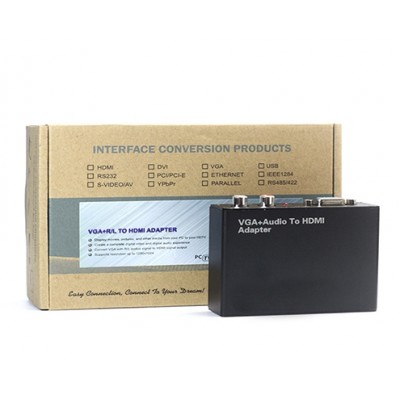 VGA+Audio to HDMII Derin Adaptör & Çevirici