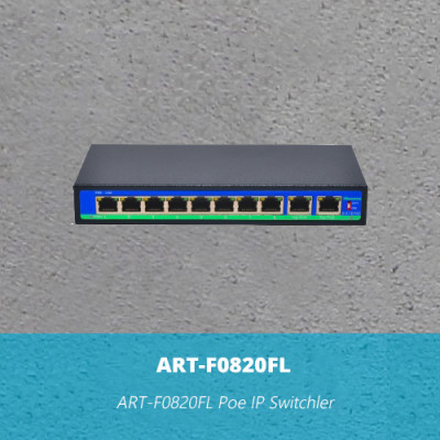 ART-F0820FL Artego Poe IP Switchler