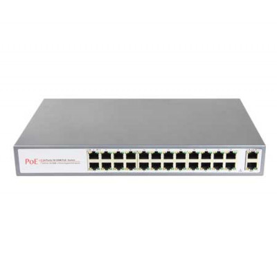 SWP-POE31024P Dayline 24x100Mbps Oto Algılama RJ45 Ports