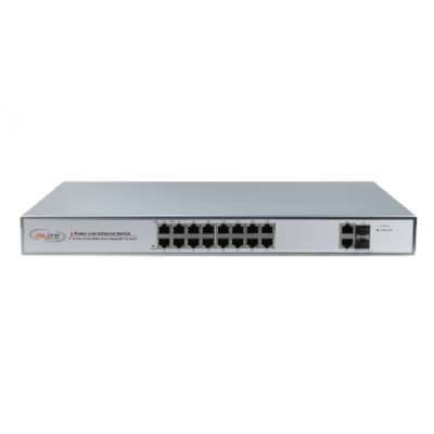SWP-POE33020PF Dayline 20 Port Full Gigabit PoE Fiber Switch