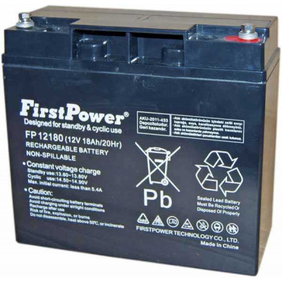 AK1218 Derin AK1218 12 Volt 18 Amper Akü