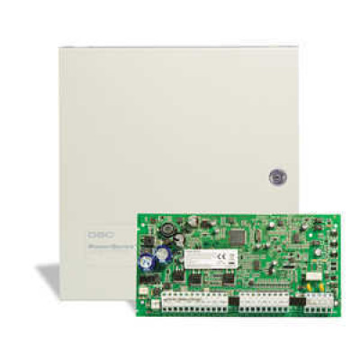 PC 1616 DSC 6 Bölgeli Alarm Paneli PCB Board + Küçük Metal kabinet