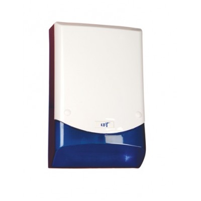 PS-128H/BL  Paradox Horn Flaşörlü Harici Siren (Flaşör Rengi: Mavi)