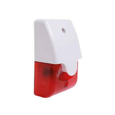 TOS-0103 Teknim Dahili Siren  Beyaz Kasa Kırmızı Flaşör Penceresi