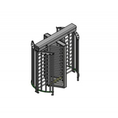 T 2500 Makim D 4 Kollu Double Boy Turnike (Tamamı Paslanmaz)
