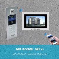 ART-87202K-Set 3 Artego SIP Bina Görüntülü Diafon Sistemi
