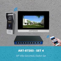 ART-87203-Set 3 Artego SIP Villa Görüntülü Diafon Sistemleri