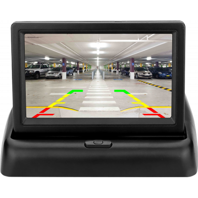 MK-M430F Markaj 4.3 Inch Açılır Kapanır Araç Monitörü