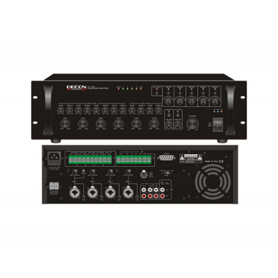 DP-120S Decon 5 Bölge Kontrollü 240 Watt Mikser Amfi DP-120S Decon 5 Bölge Kontrollü 240 Watt Mikser Amfi