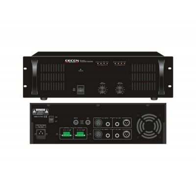 DP-2300 Decon 70-100 Volt 2x300 Watt 2 Kanal Power Amfi