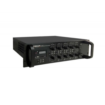 DP-5100 Decon 4 Zone Mikser Amfi 4x100W, 70-100V\4 ohm