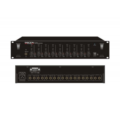 DP-7240 Decon 8 Giriş 8 Çıkış Anons Mikser Preamfi Modülü