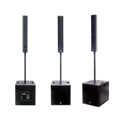 SOHO V4+S10 SİSTEM Topp Pro ​​SOHO V4 4 x 3,5 '' Mid / High Sattelite Unit + SOHO S10- 10'' Aktif Subwoofer
