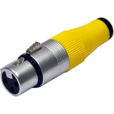 CP-3FD Contech XLR Dişi Plastik Kap. CP-3FD Contech XLR Dişi Plastik Kap.