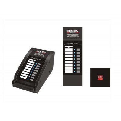 DP-8000AE Decon 8 Bölgeli Anons Mikrofonu Bölge Genişleme Ünitesi