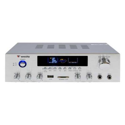 WA-602 Westa 2x16 Watt USB Okuyuculu Dijital Stereo Amfi