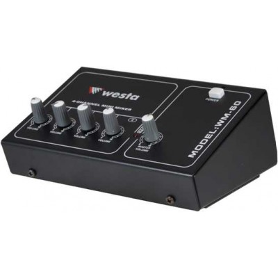 WM-60 Westa 4 Kanal Deck Mikser WM-60 Westa 4 Kanal Deck Mikser