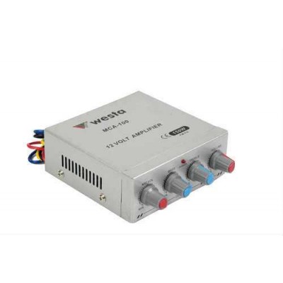 MCA-100 Westa  100 Watt 12V/220V Pazarcı Amfisi