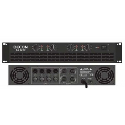 DA-2400 Decon 4x400 Watt Power Amfi