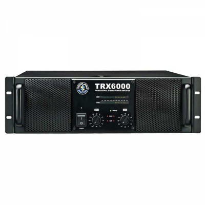 TRX-6000 Topp Pro ​2x1225 Watt 8 ohm, 2 x 2150 Watt) 4 ohm, 2 x 5200 Watt