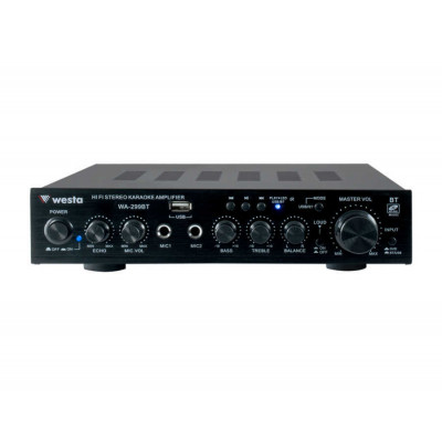WA-299BT Westa 2x40 Watt USB Okuyuculu Stereo Amfi