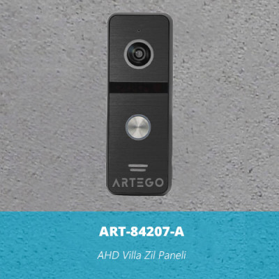 ART-84207A Artego AHD Villa Kamera Zil Paneli